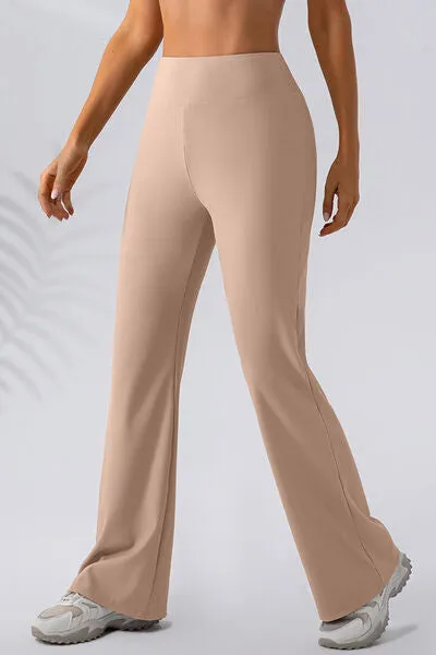 High Waist Straight Active Pants