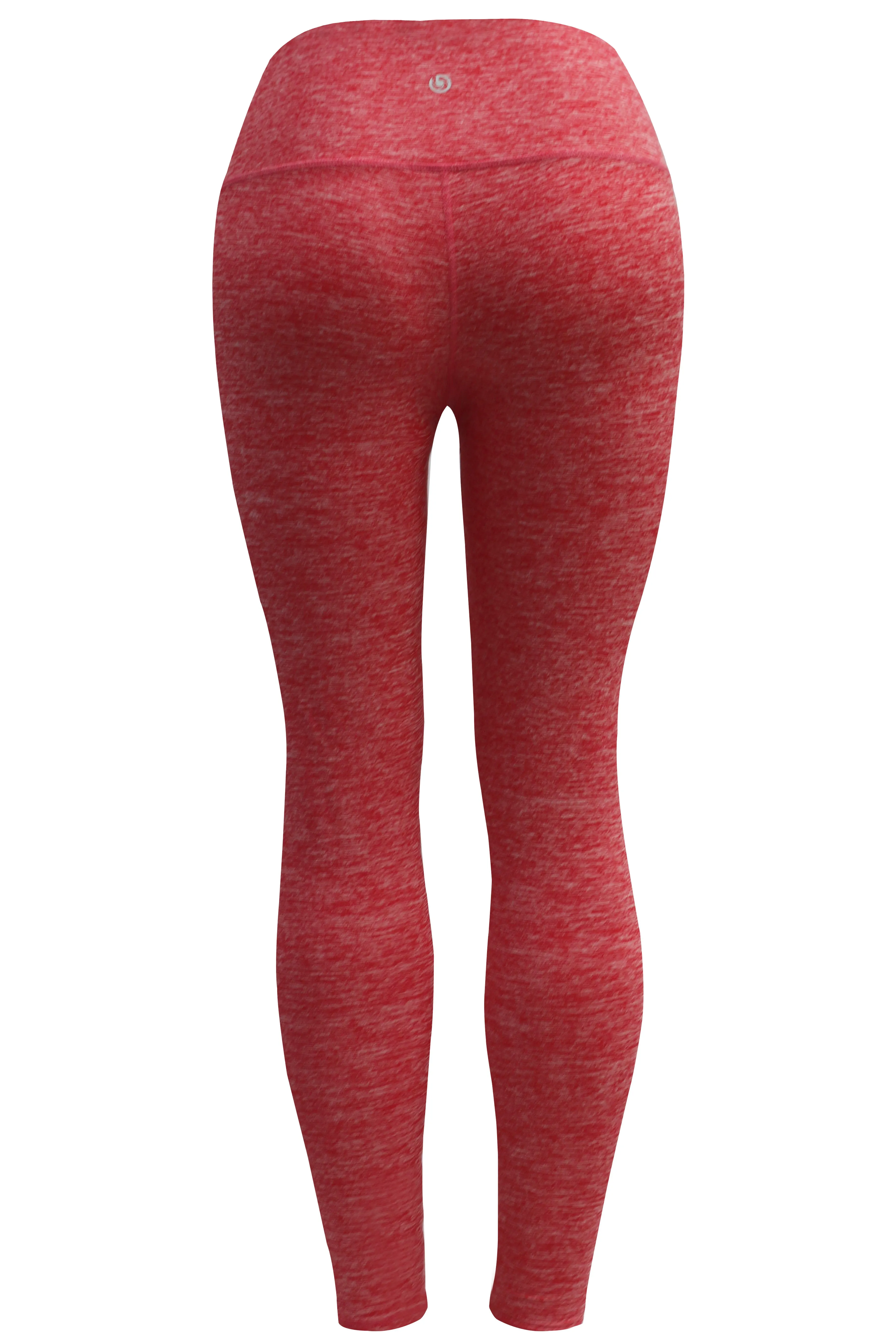 High Waist Yoga Pants heatherred