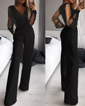 Jumpsuit Office Lady Elegant Suits^