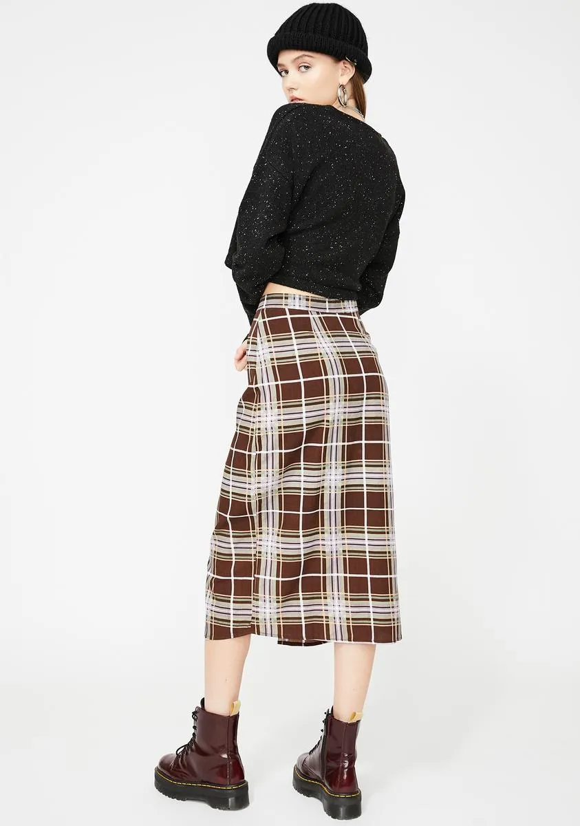 Kaisa Plaid Skirt