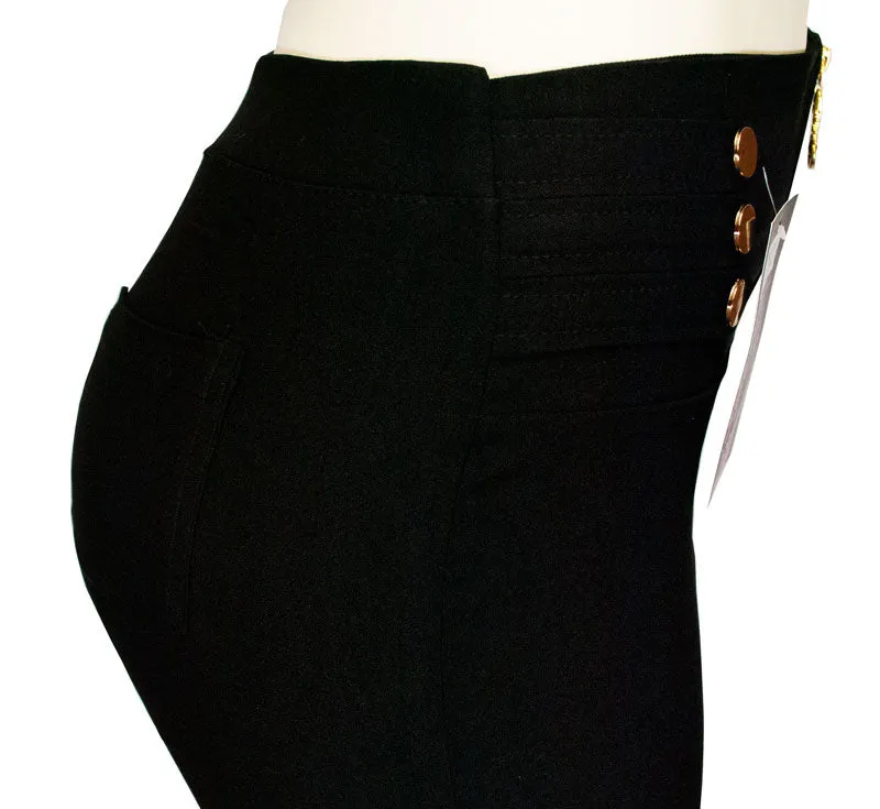 Ladies Fitted Pull On Pants Wholesale