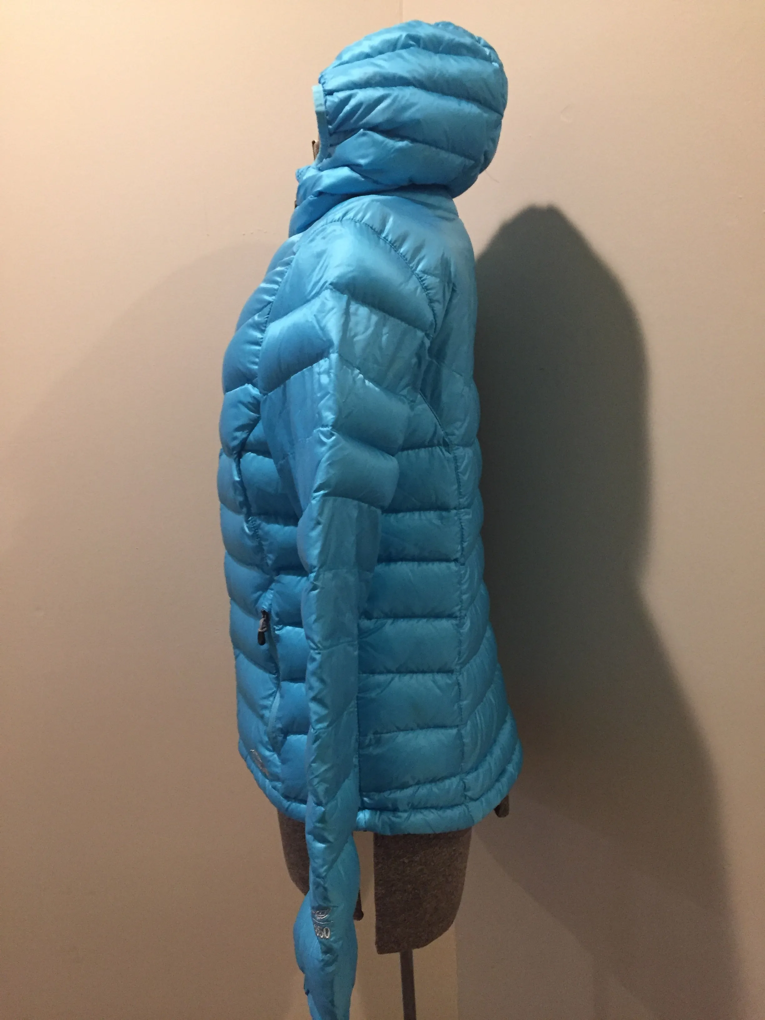 LL Bean Down Tek Ultra Light Blue Jacket