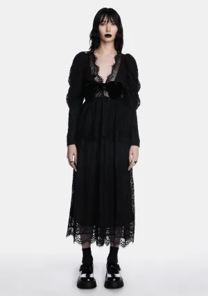 Lyra Lace Midi Dress