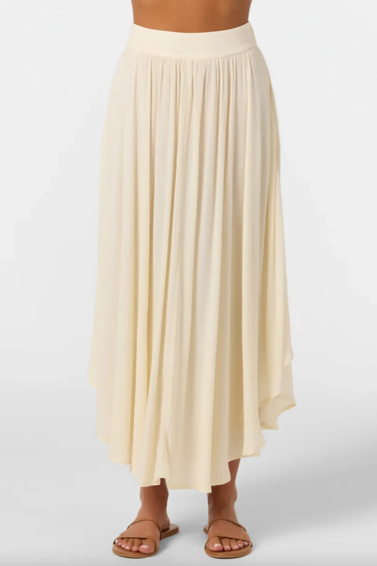 MARNIE SOLID MAXI SKIRT (IVR)