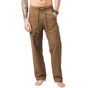 Men's Classic Casual Pocket Linen Pants 76695746K