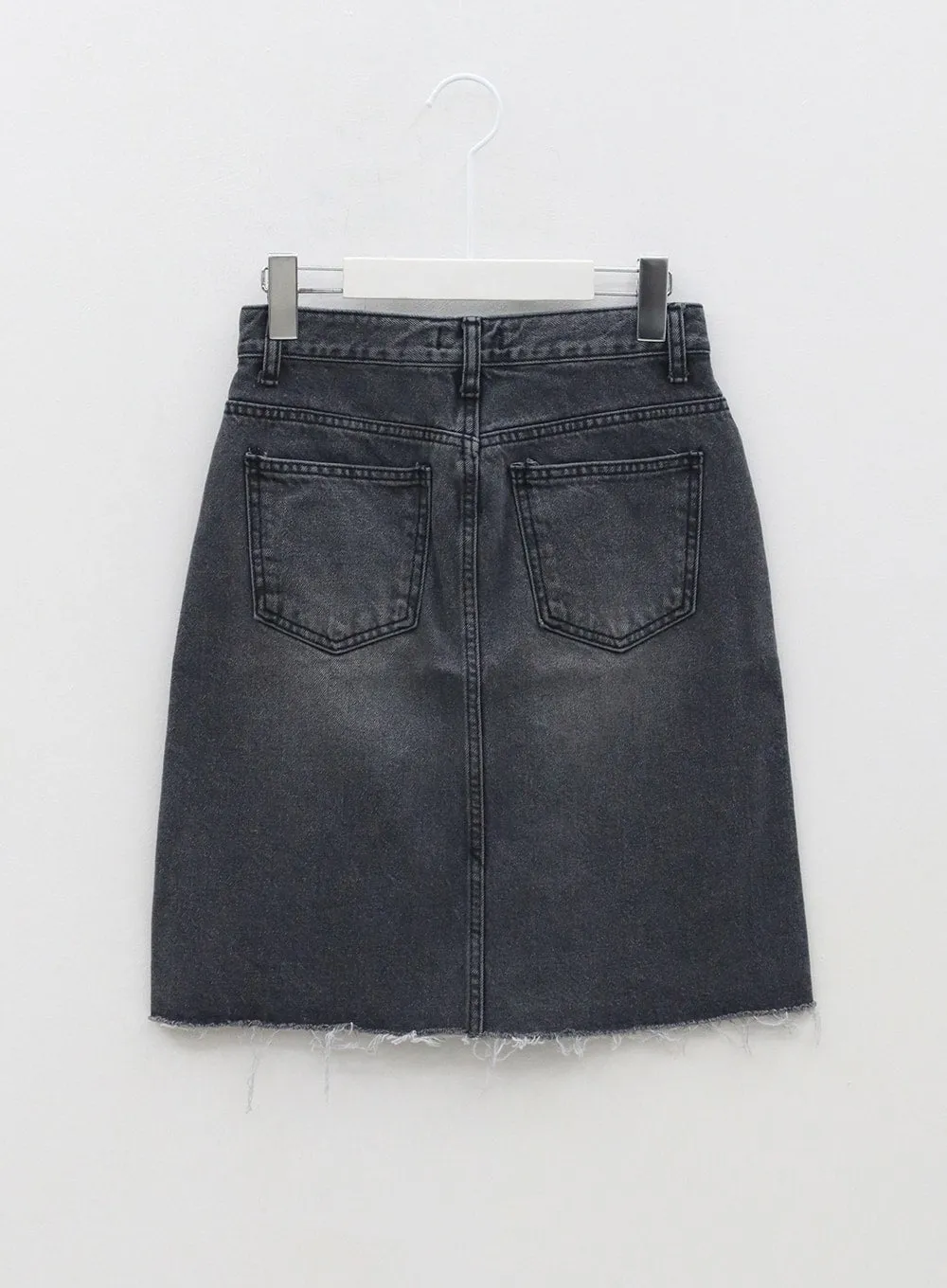 Midi Denim Skirt OM328