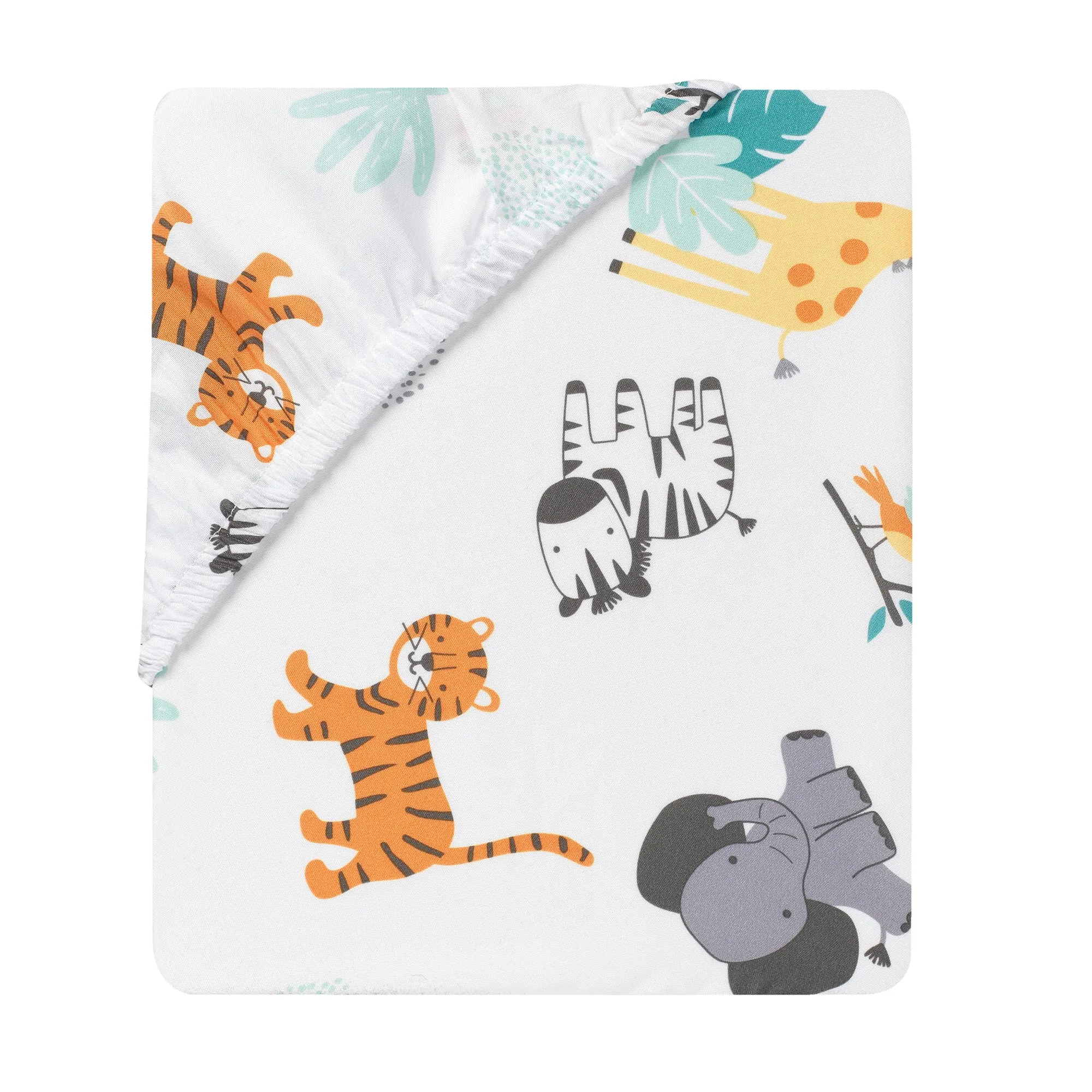 Mighty Jungle 3-Piece Crib Bedding Set