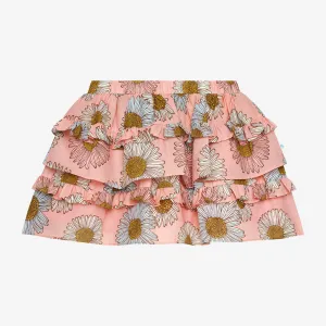 Millie - Ruffled Mini Skirt Posh Peanut