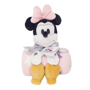 Minnie Mouse Blanket & Plush Baby Gift Set