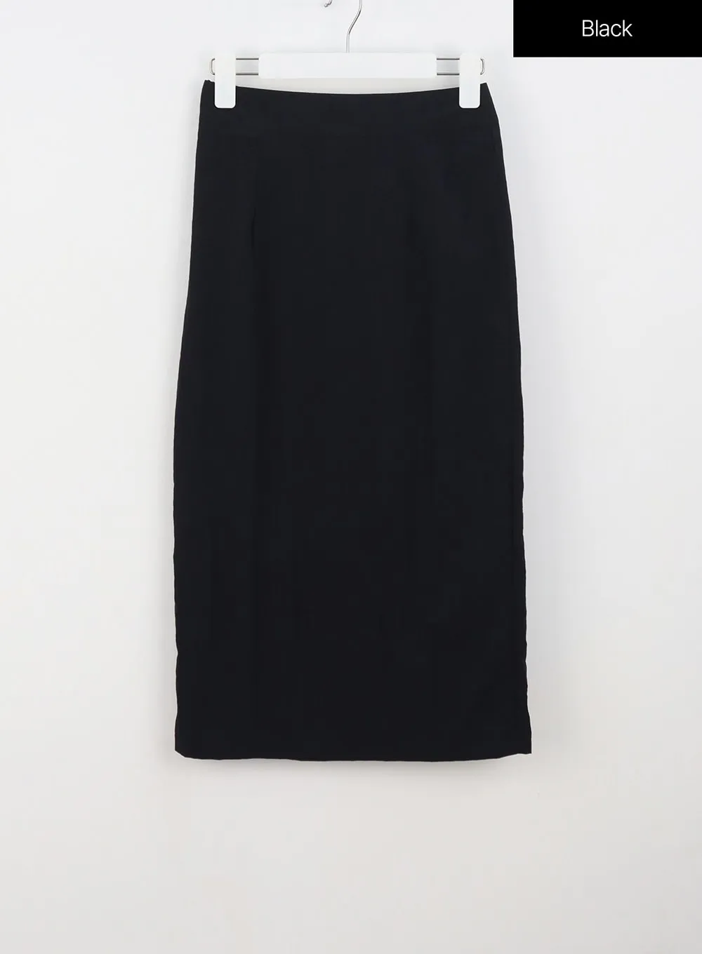 Nylon Midi Skirt OU309