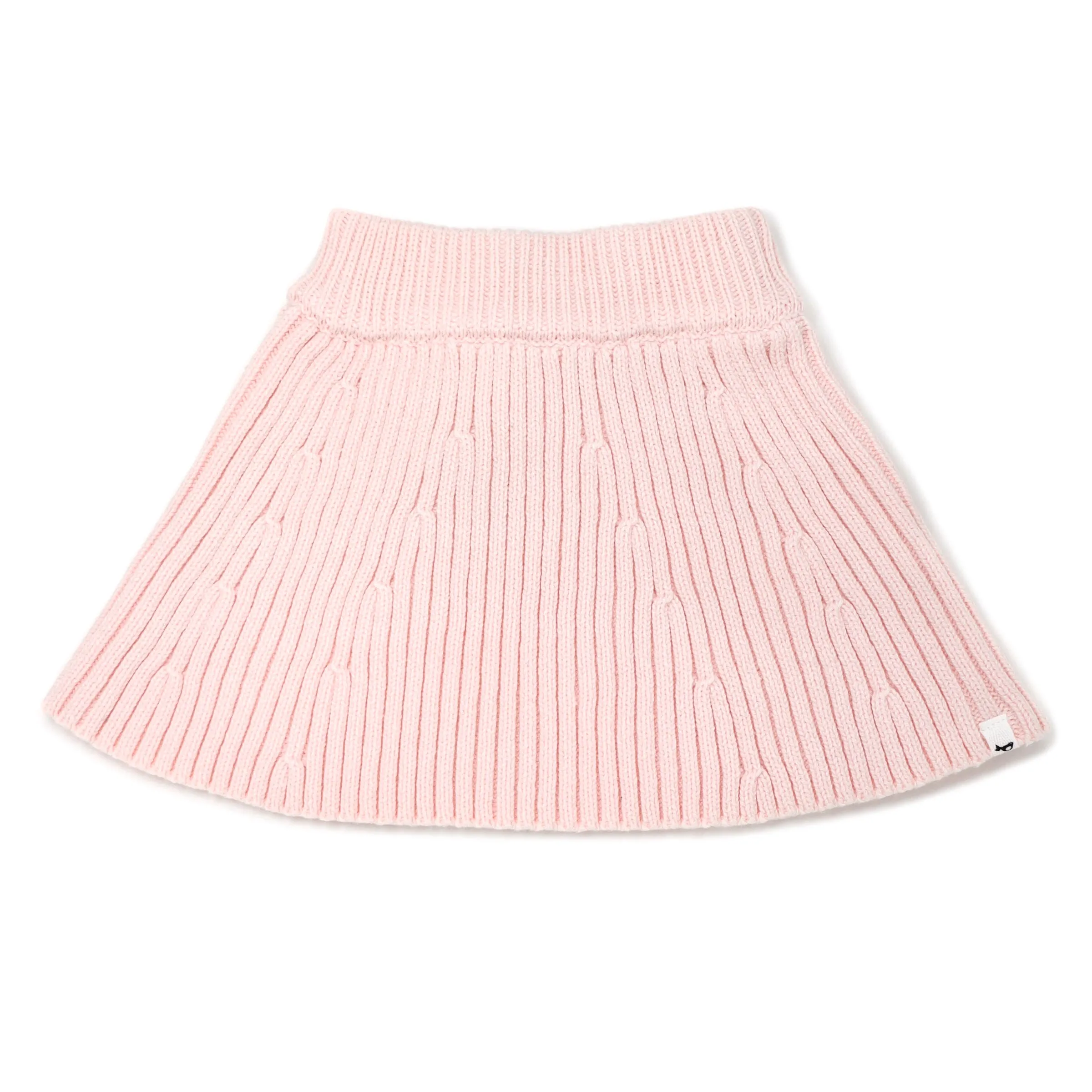 oh baby! Knitted Flare Skirt - Vintage Pink