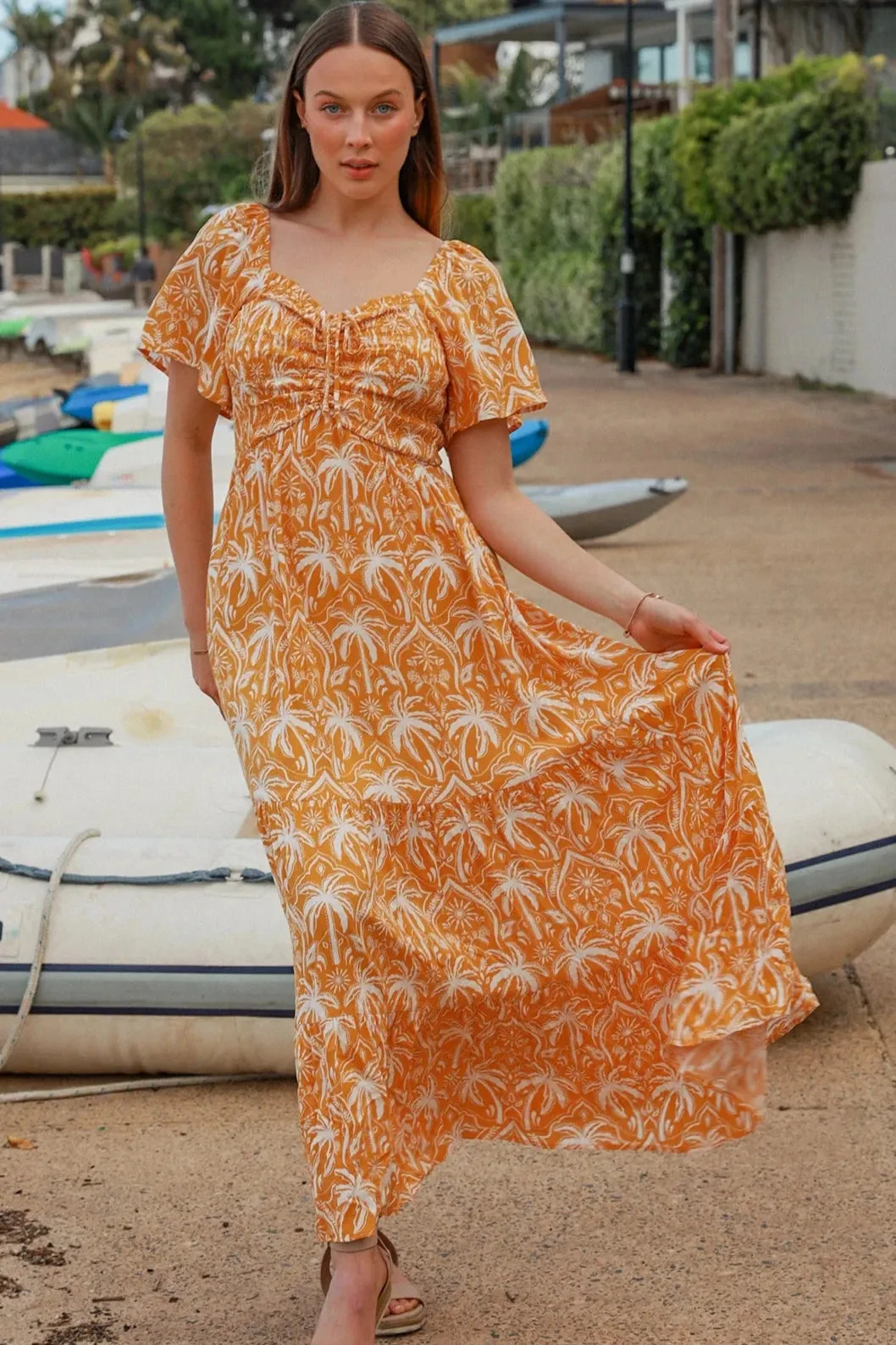 PALM VIEW MAXI DRESS