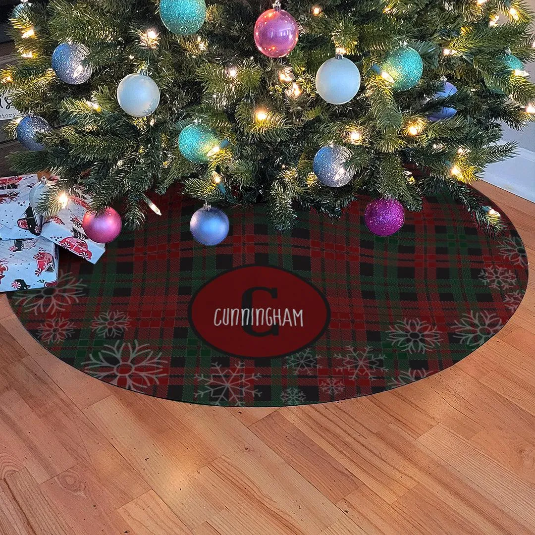 Personalized Christmas Movie Tree Skirt