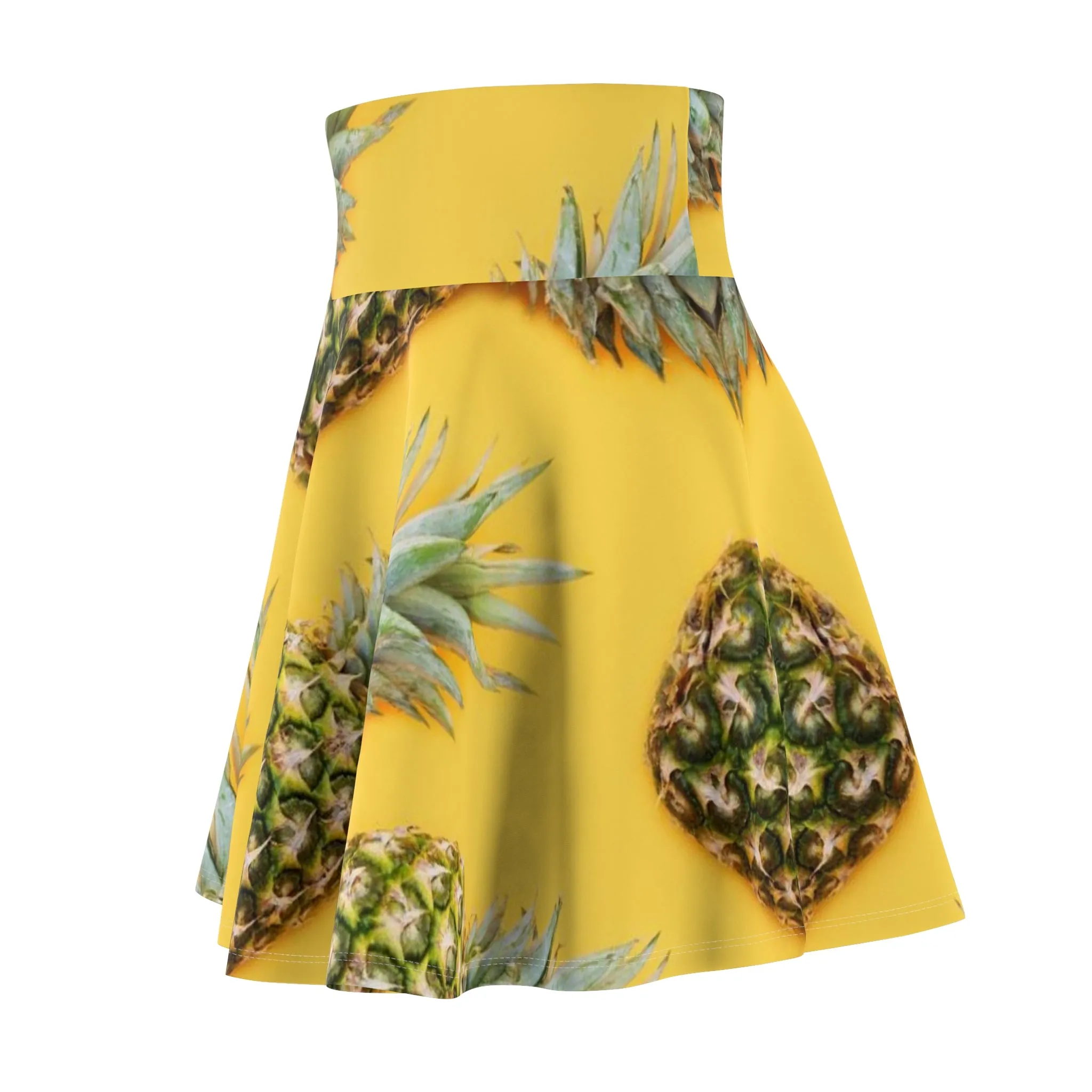 Pineapple - Inovax Woman's Skater Skirt