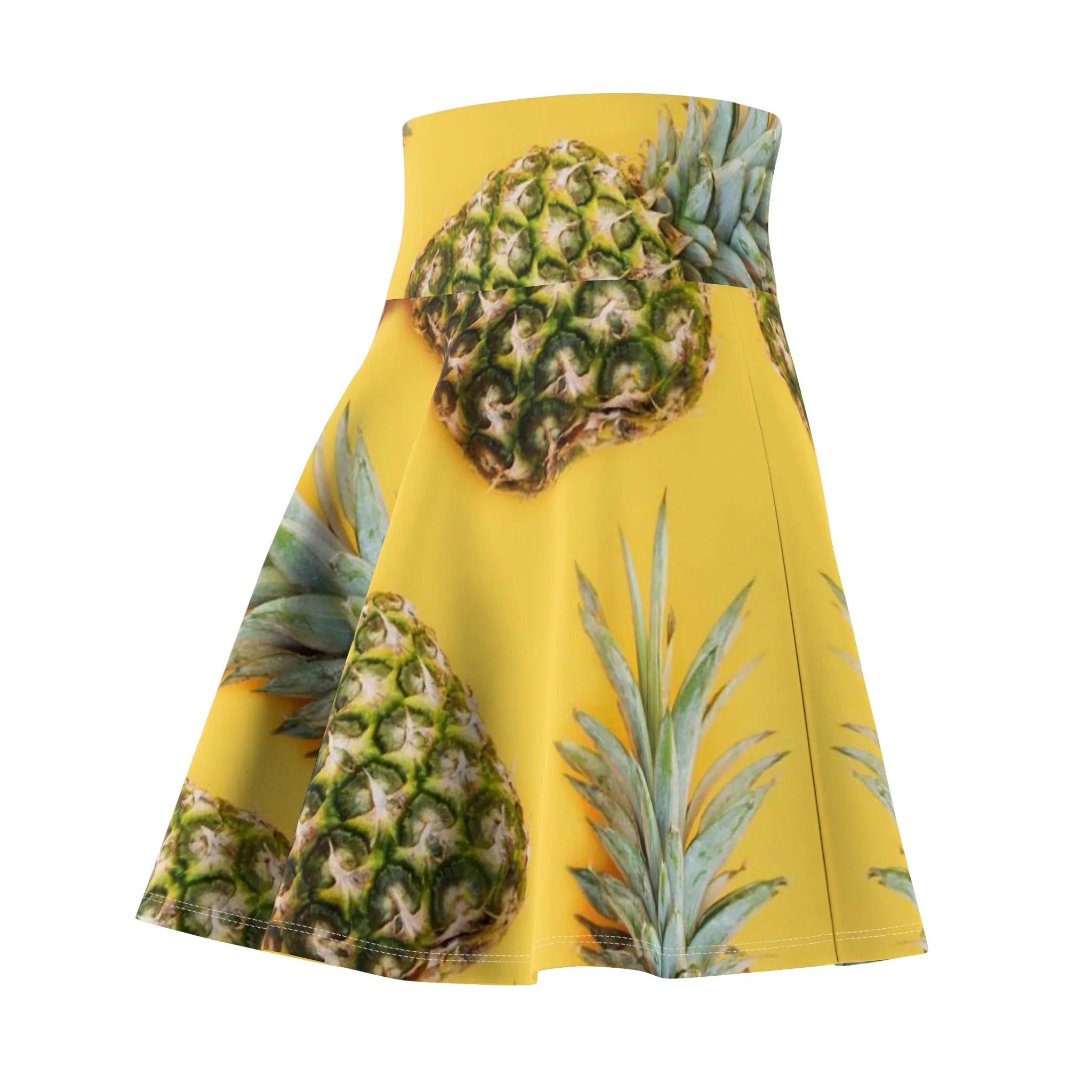 Pineapple - Inovax Woman's Skater Skirt