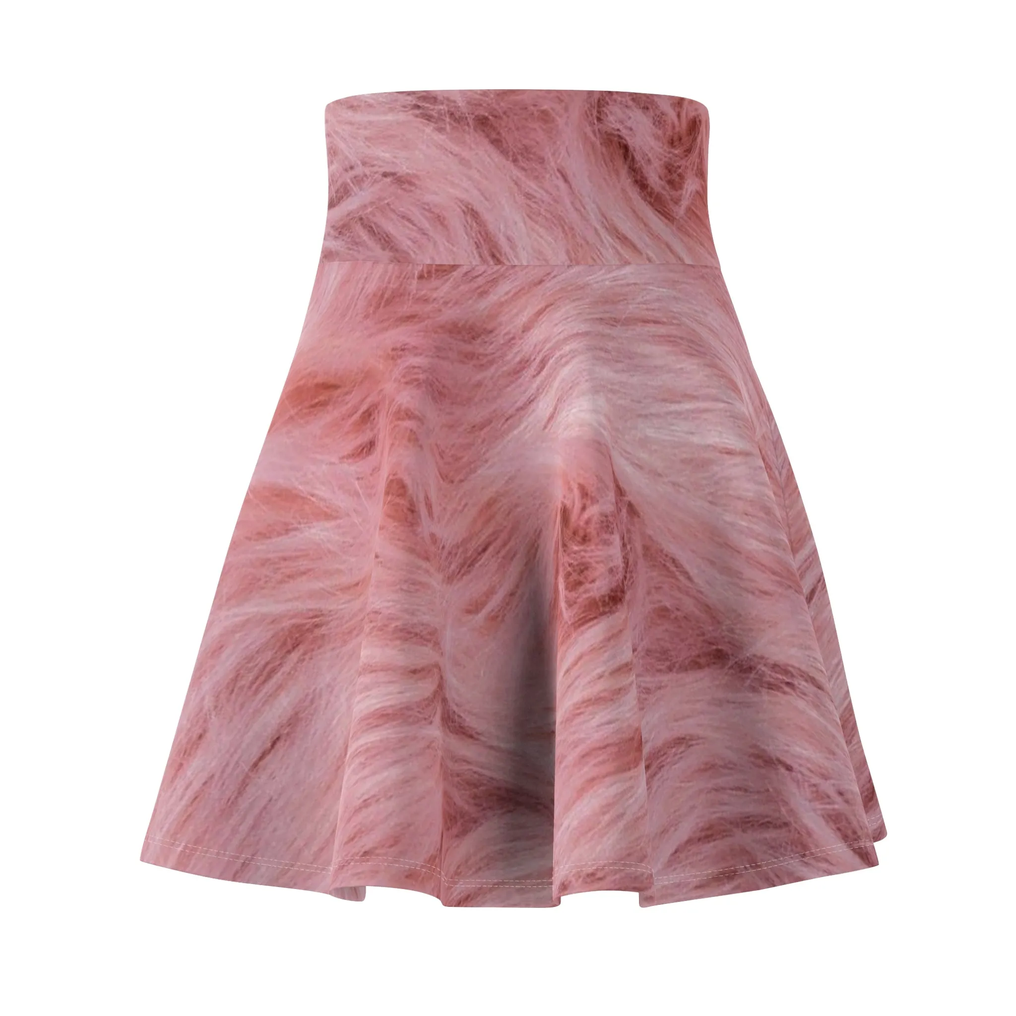 Pink Teddy - Inovax Woman's Skater Skirt