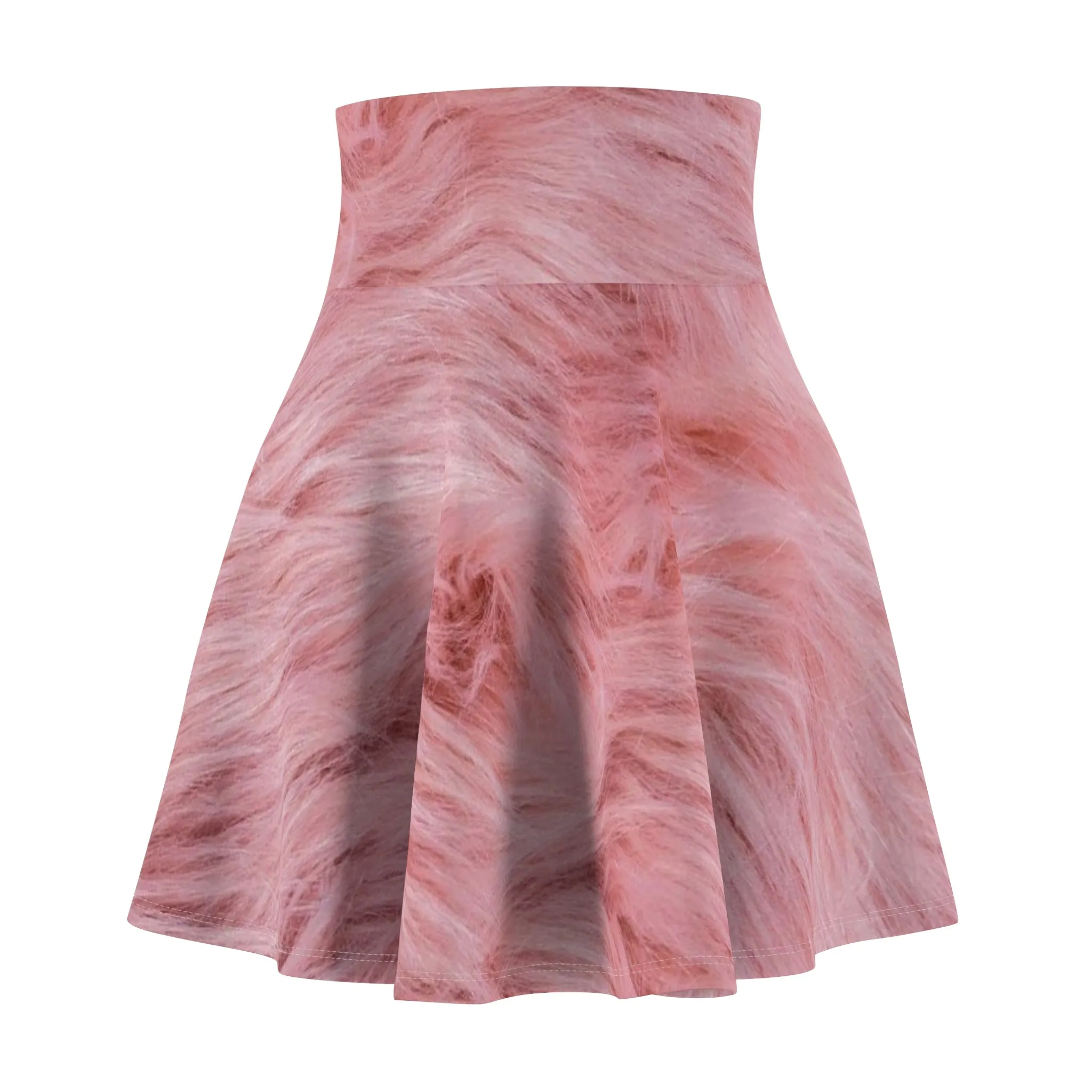 Pink Teddy - Inovax Woman's Skater Skirt