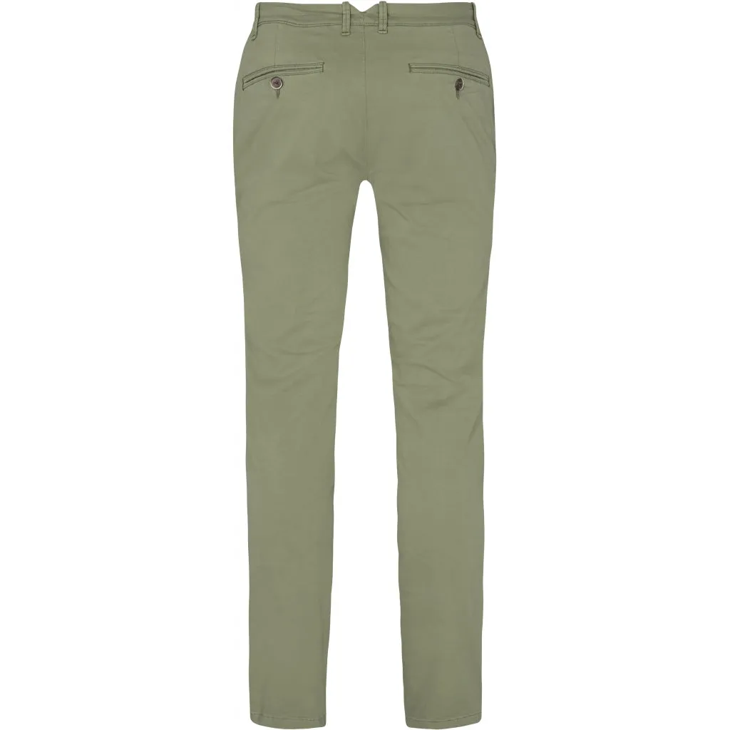 Pio Cotton Stretch Chino - GRN Green