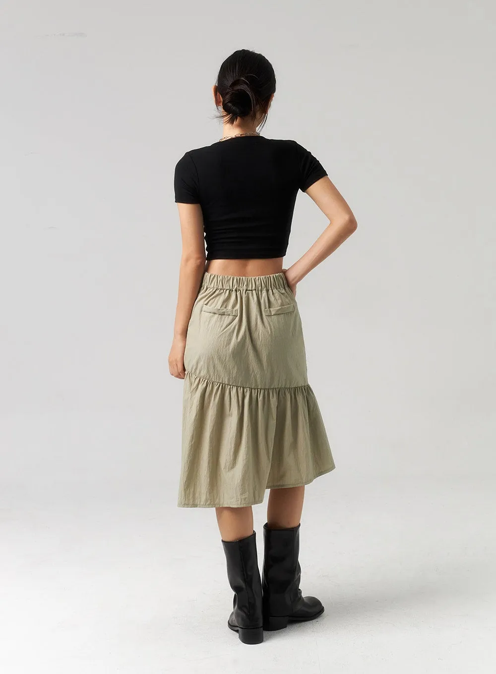 Pocket Midi Skirt CU328