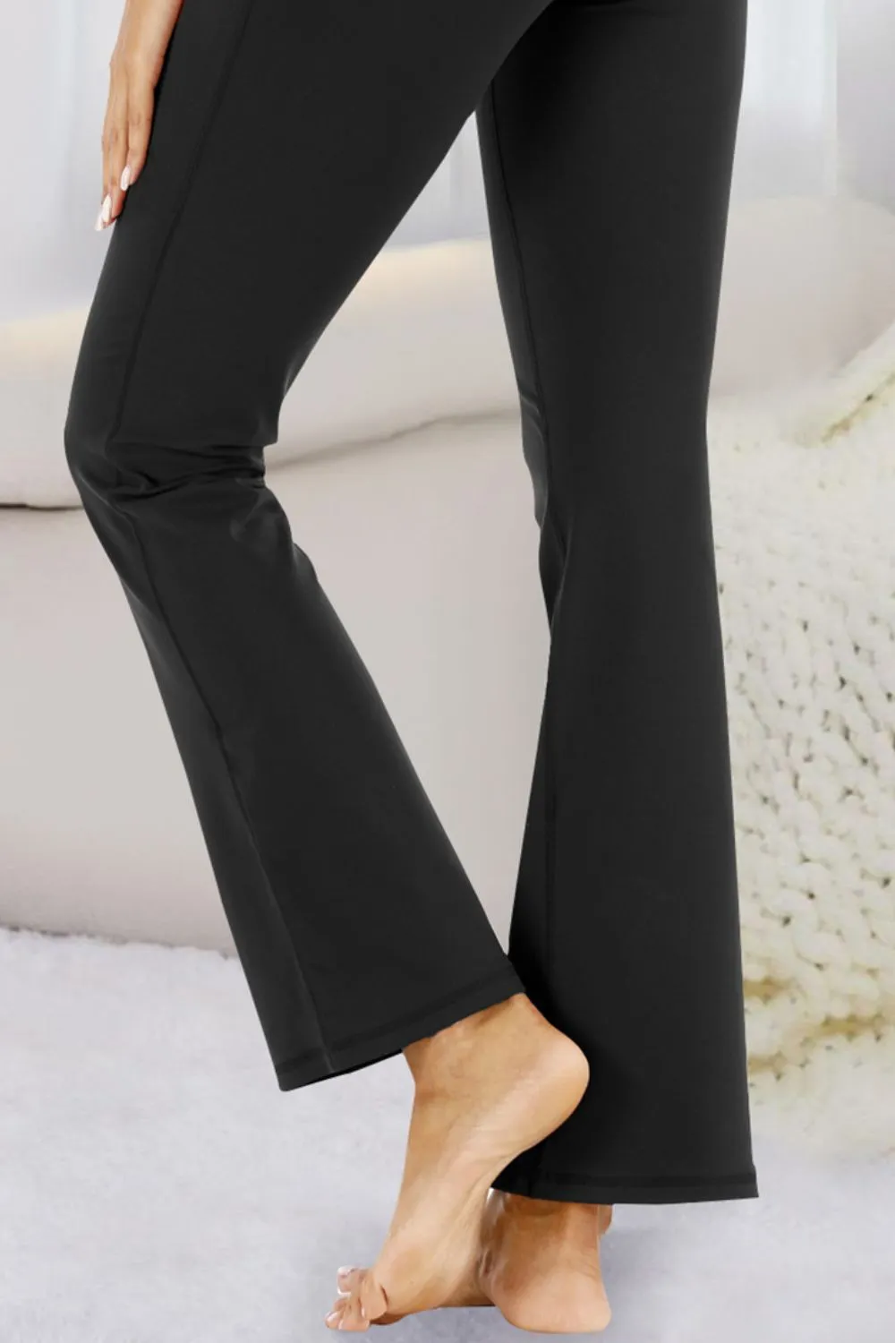 Pocketed High Waist Active Pants