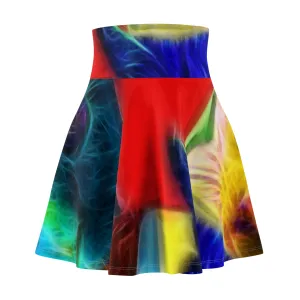 Pop Cats - Inovax Woman's Skater Skirt