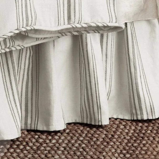 Prescott Striped Bed Skirt