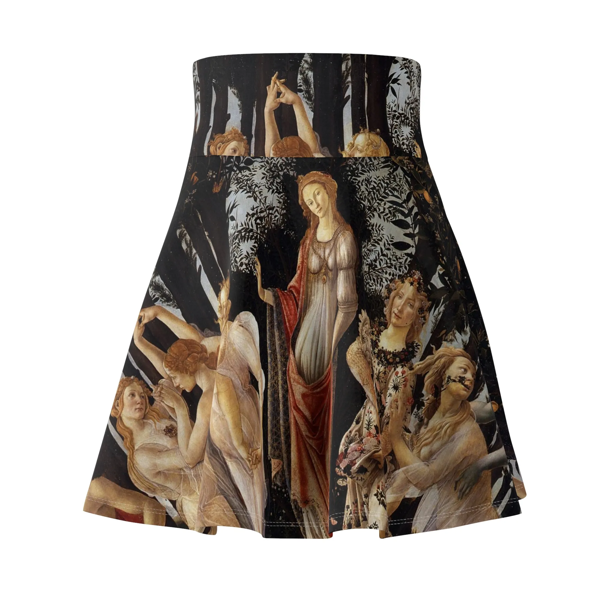 Primavera - Sandro Botticelli Skater Skirt