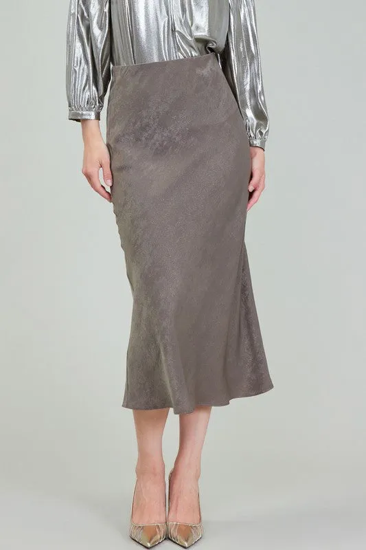 Reagan Bias Midi Skirt