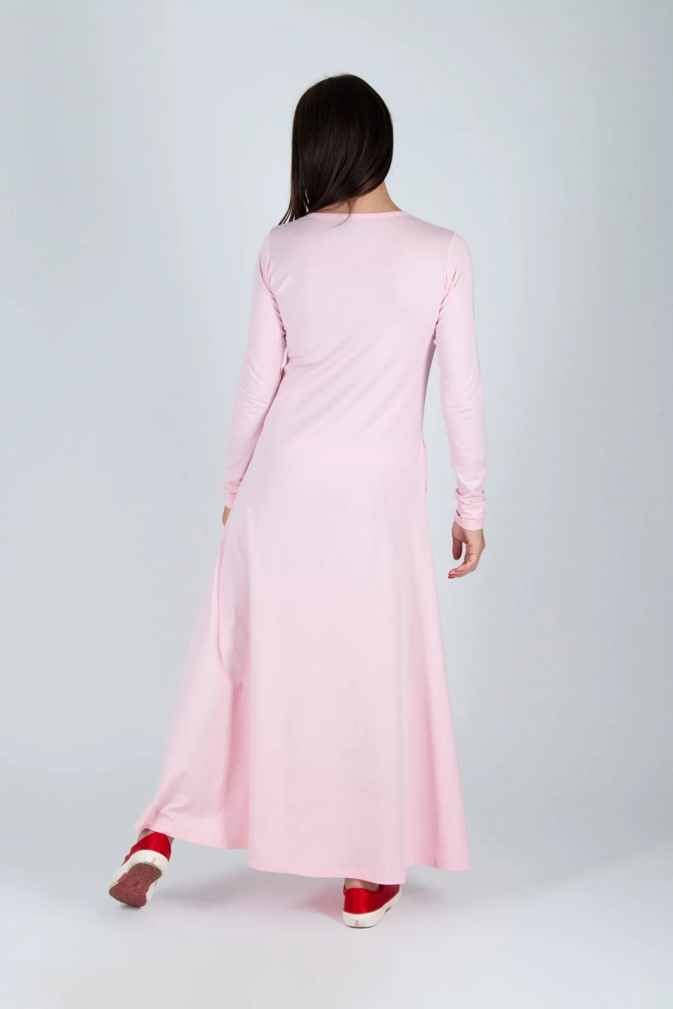 ROSALIA Long Sleeves Jersey Dress