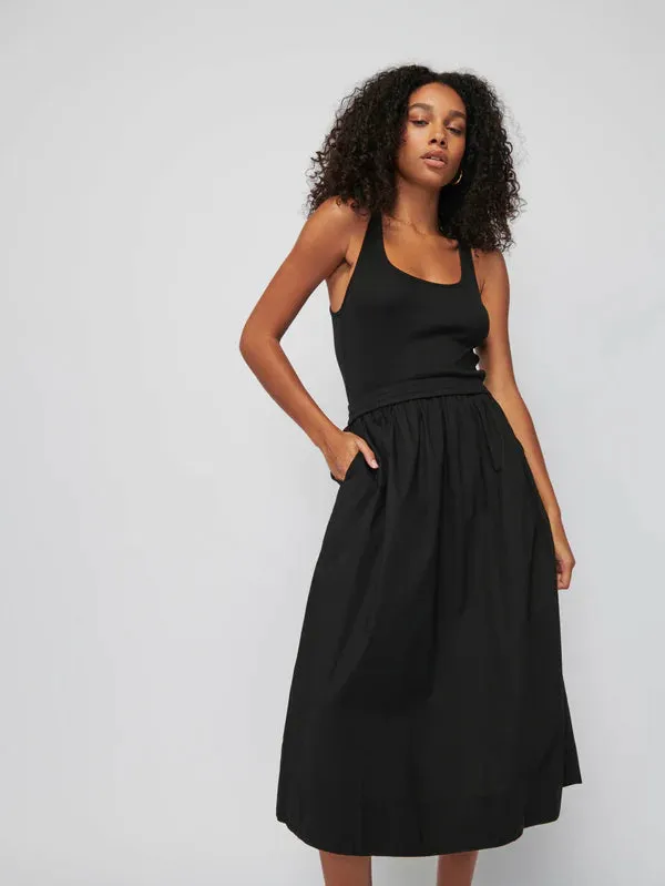 Sadelle Dress, Black