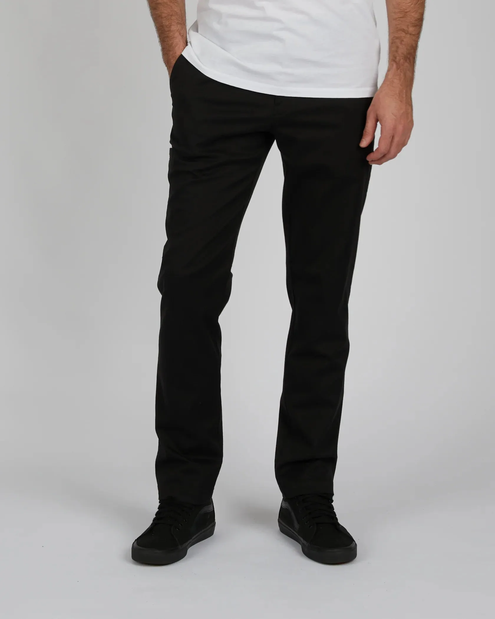 Salty Crew "Deckhand" Chino Pants - Black