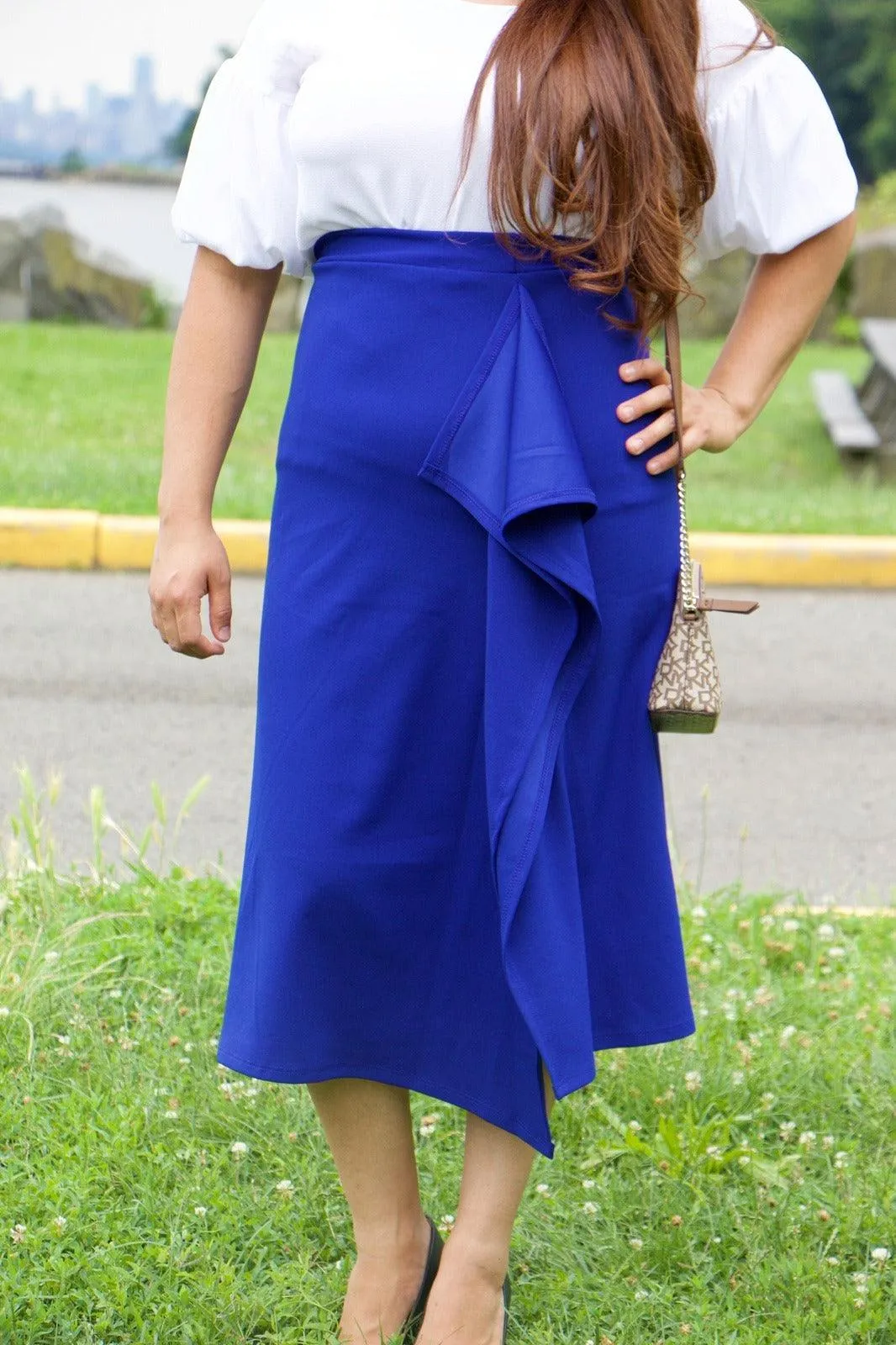 Samantha Blue Skirt