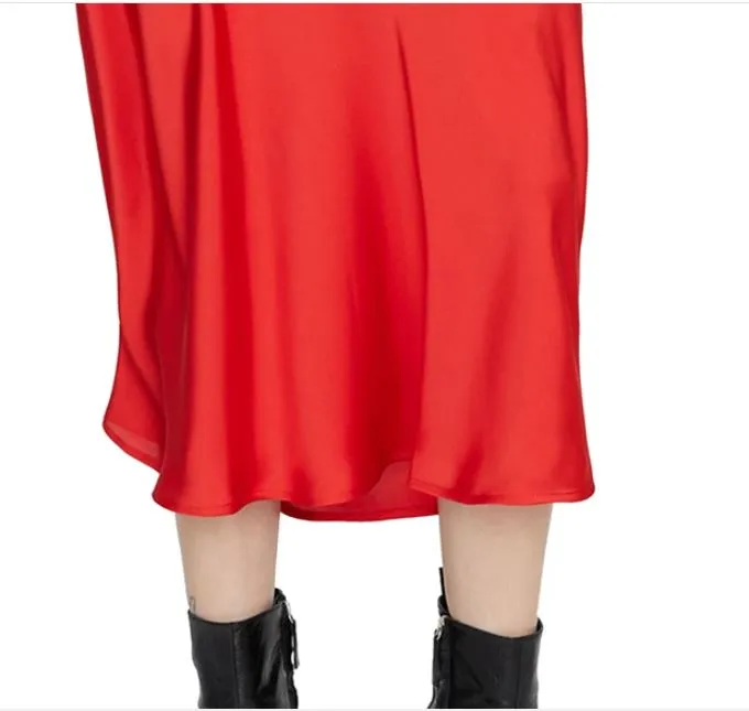 Sanctuary Women's Everyday Midi Skirt Red Size X-Small