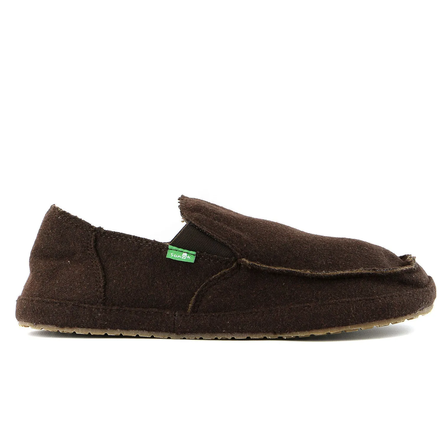 Sanuk Rounder Peacoat Slip on loafer - Brown - Mens