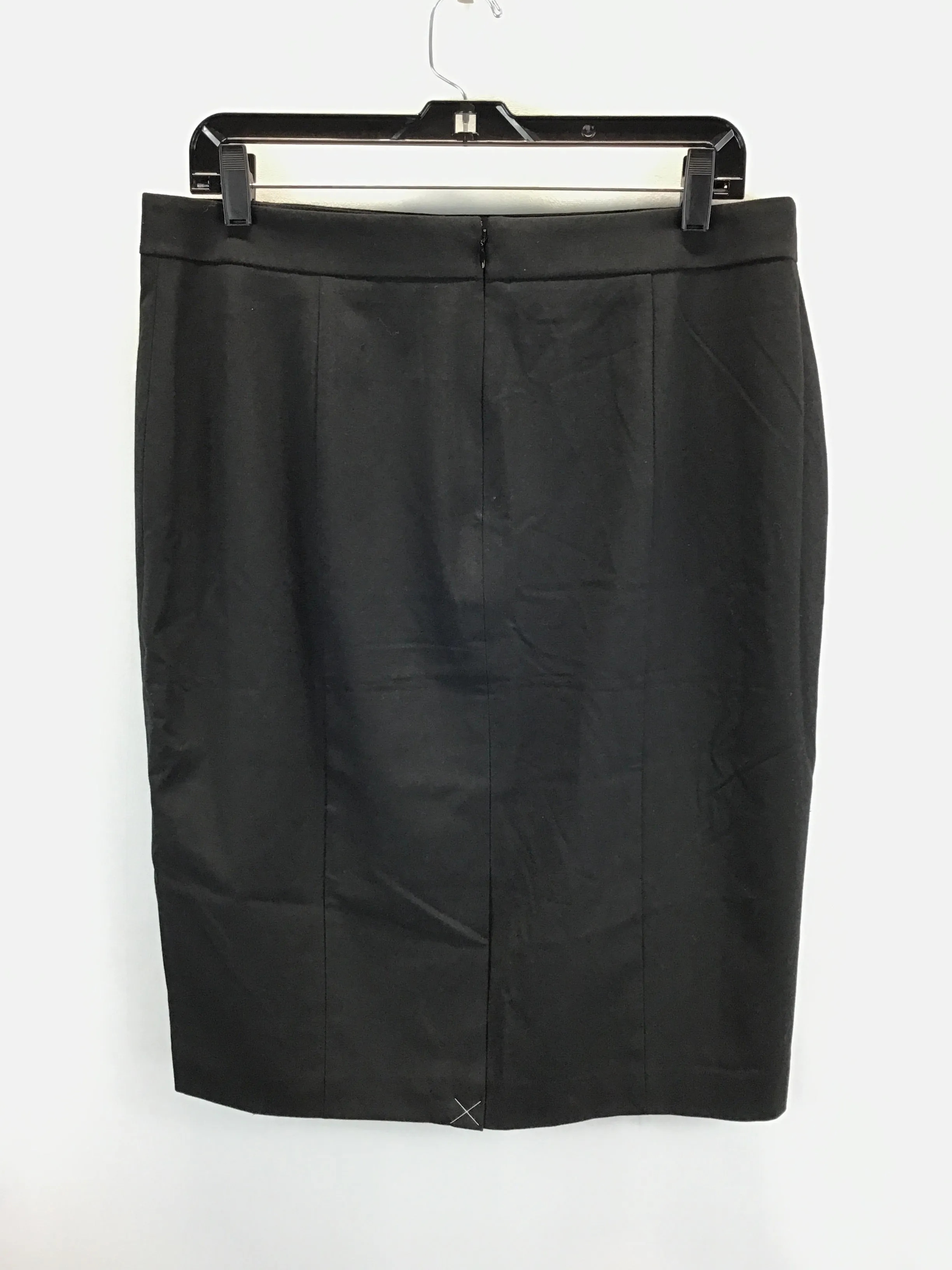 Skirt Midi By Ann Taylor In Black, Size: 12