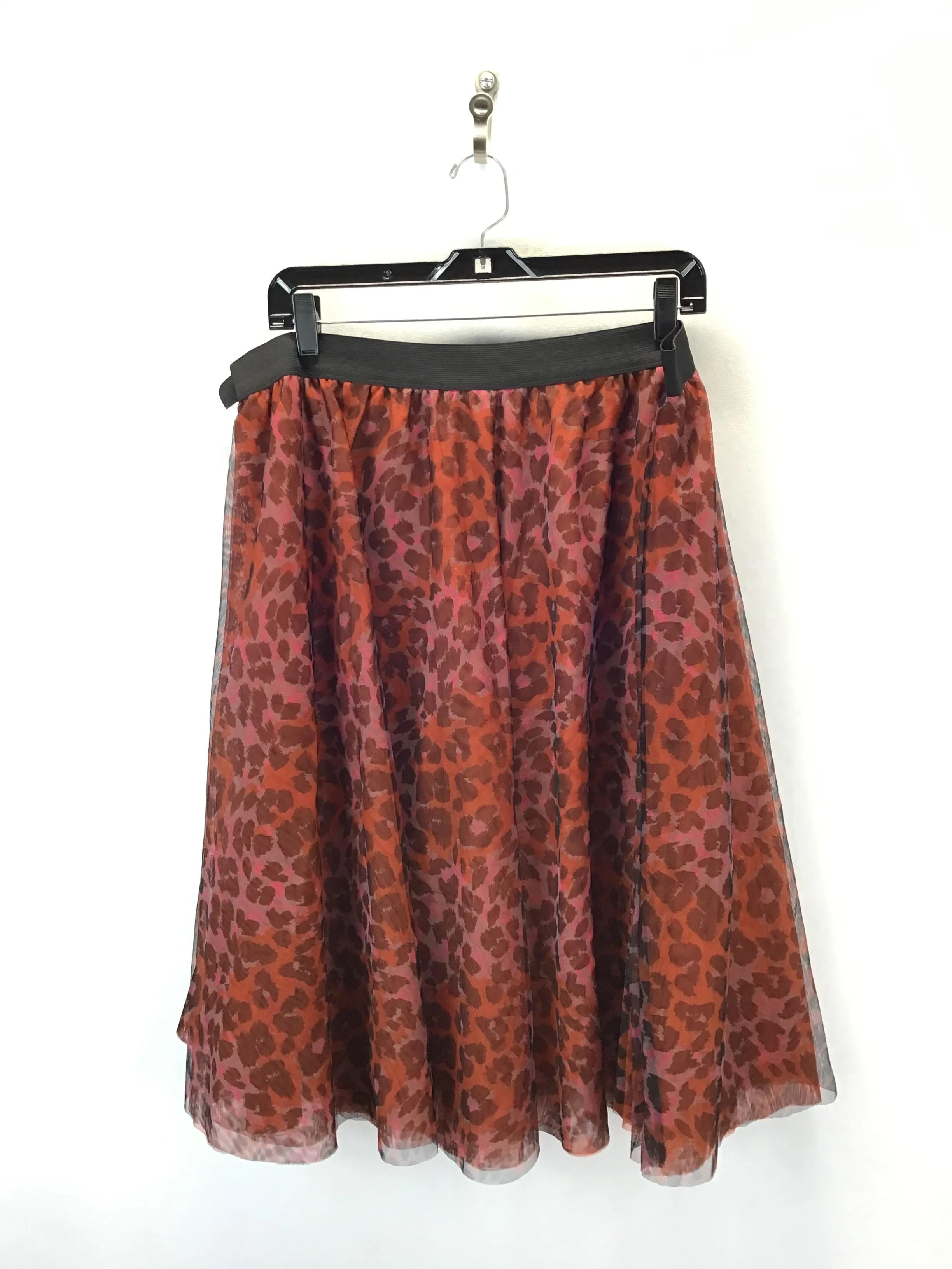 Skirt Midi By Ashley Stewart In Leopard Print, Size: 18