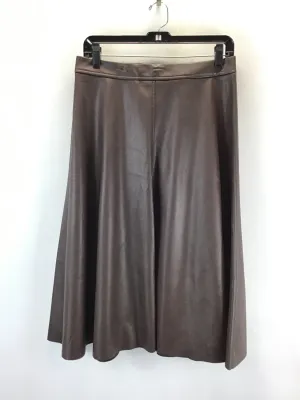 Skirt Midi By Banana Republic In Brown, Size: 10P