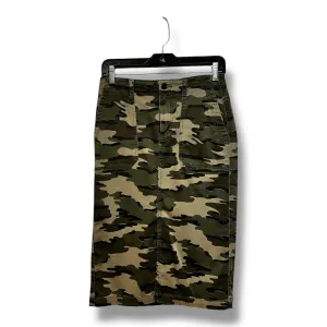 Skirt Midi By Caslon In Camouflage Print, Size: 2