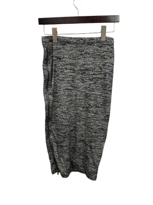 Skirt Midi By Express In Grey, Size: S