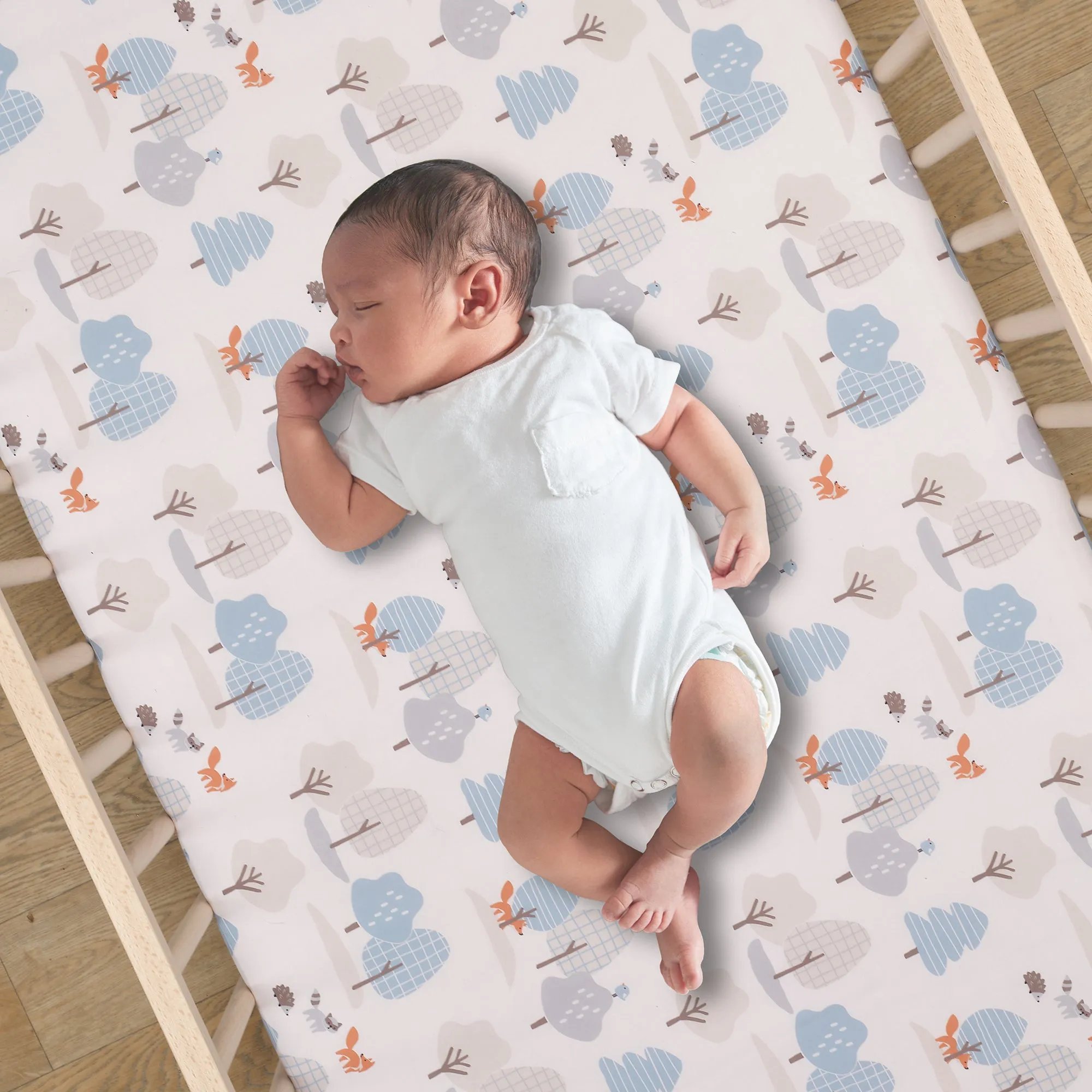 Sleepytime Bear 3-Piece Crib Bedding Set