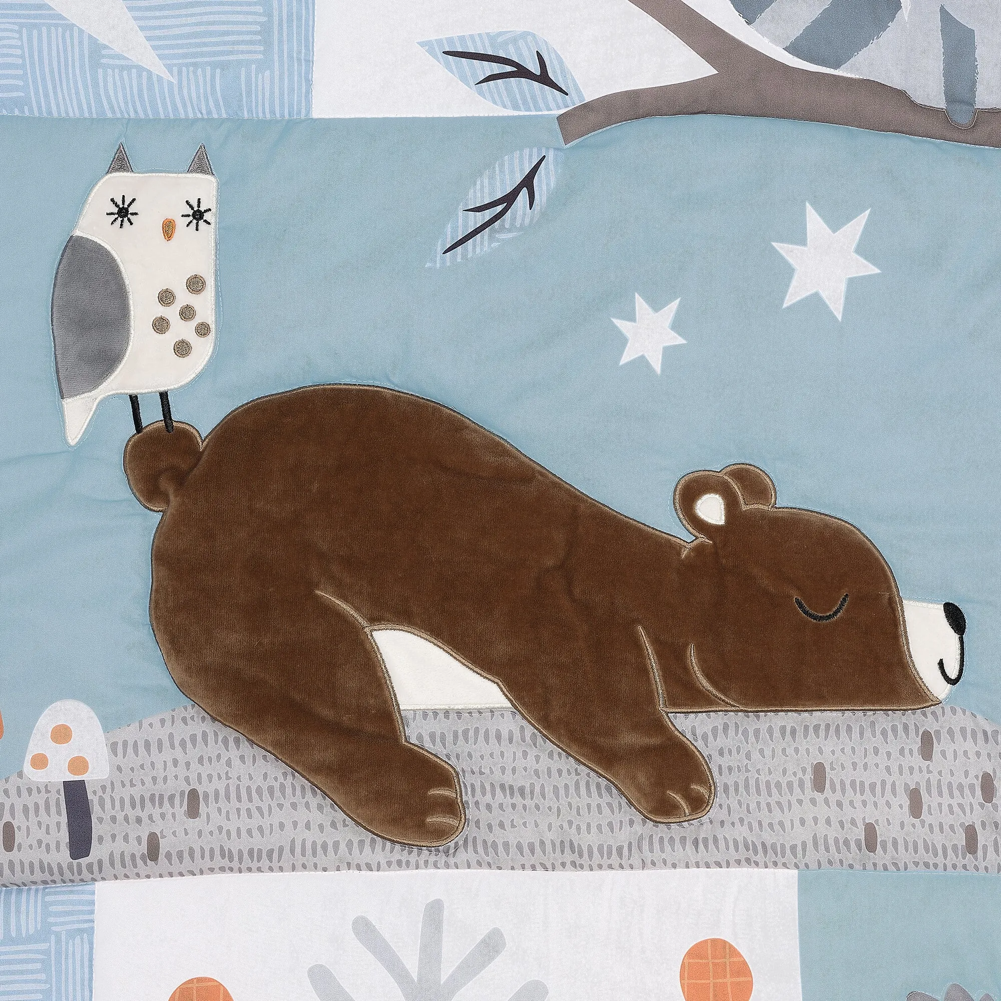 Sleepytime Bear 3-Piece Crib Bedding Set