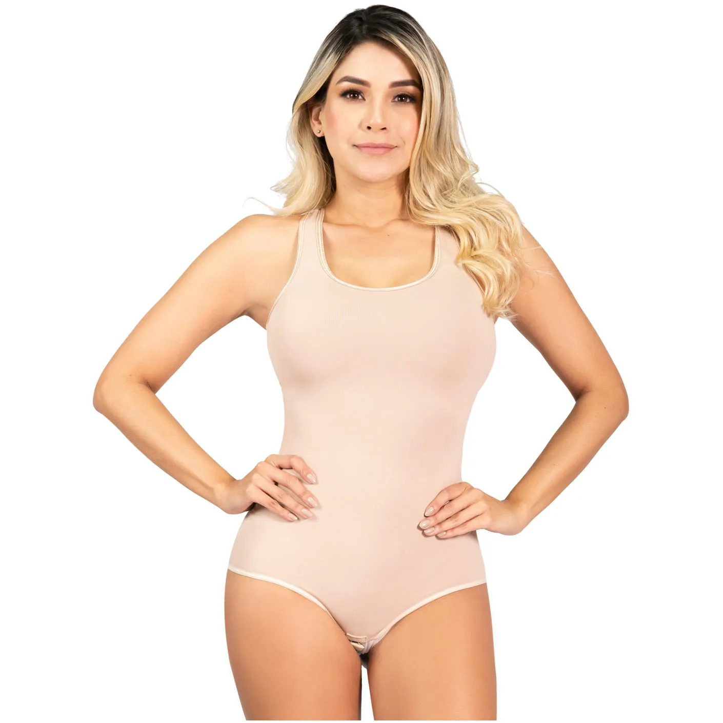 SONRYSE 002 Women One Piece Criss Cross Back Compression External Body