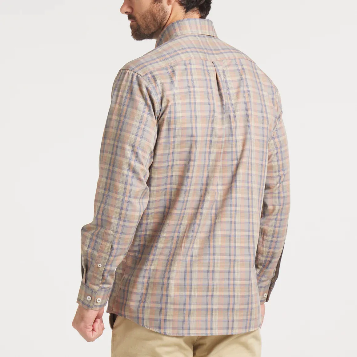 Southern Marsh Benton Grid Dress Shirt