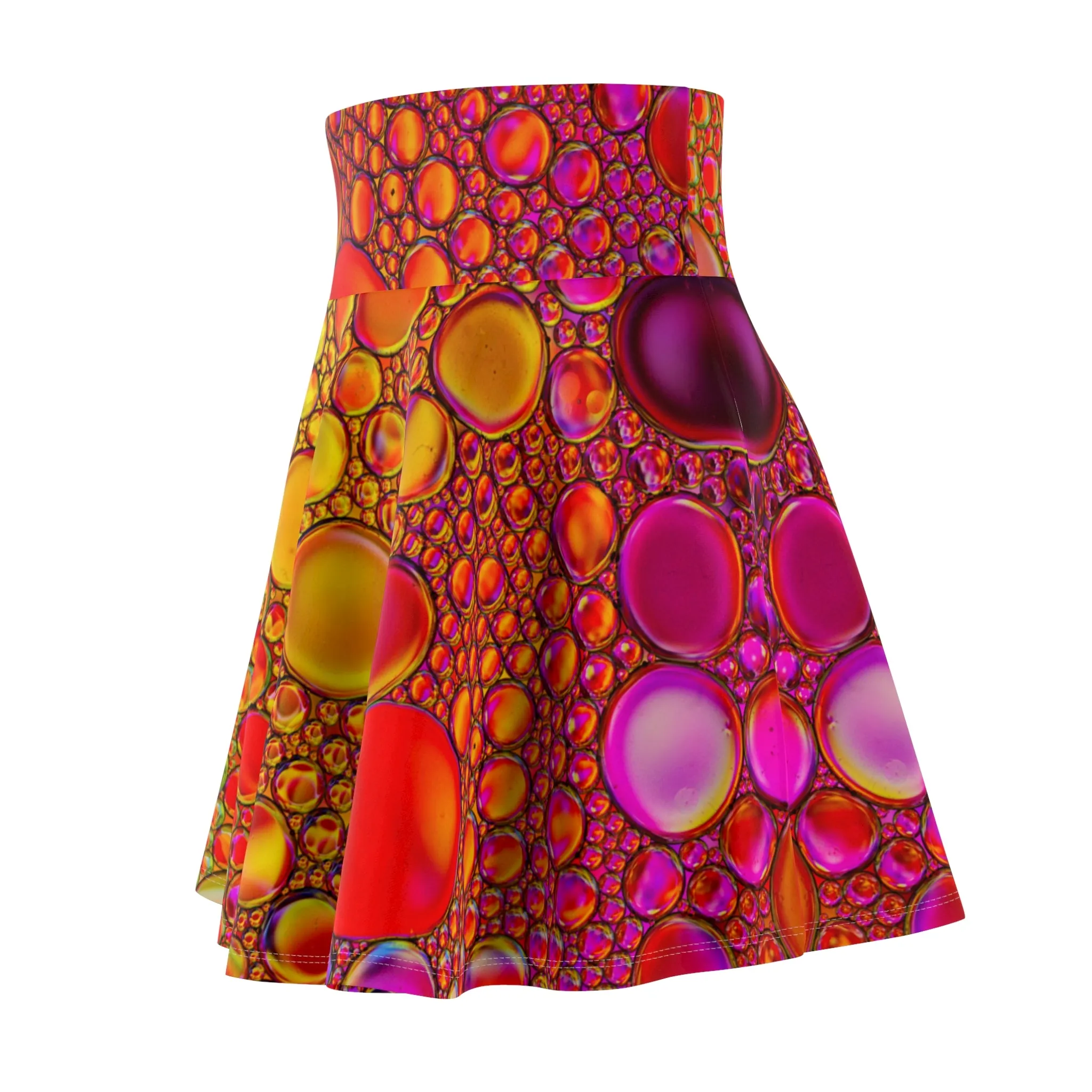 Sparkling Colors - Inovax Woman's Skater Skirt