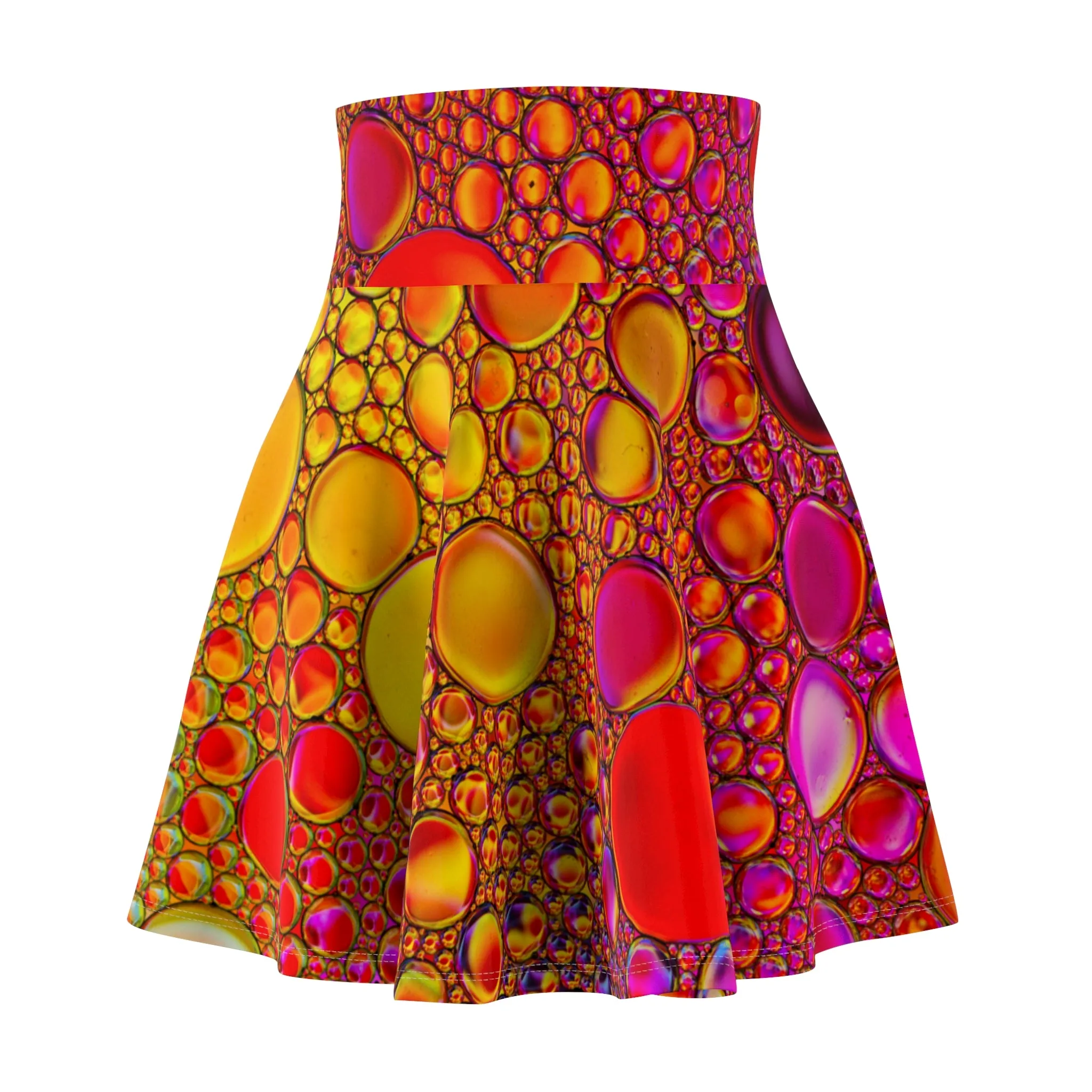 Sparkling Colors - Inovax Woman's Skater Skirt