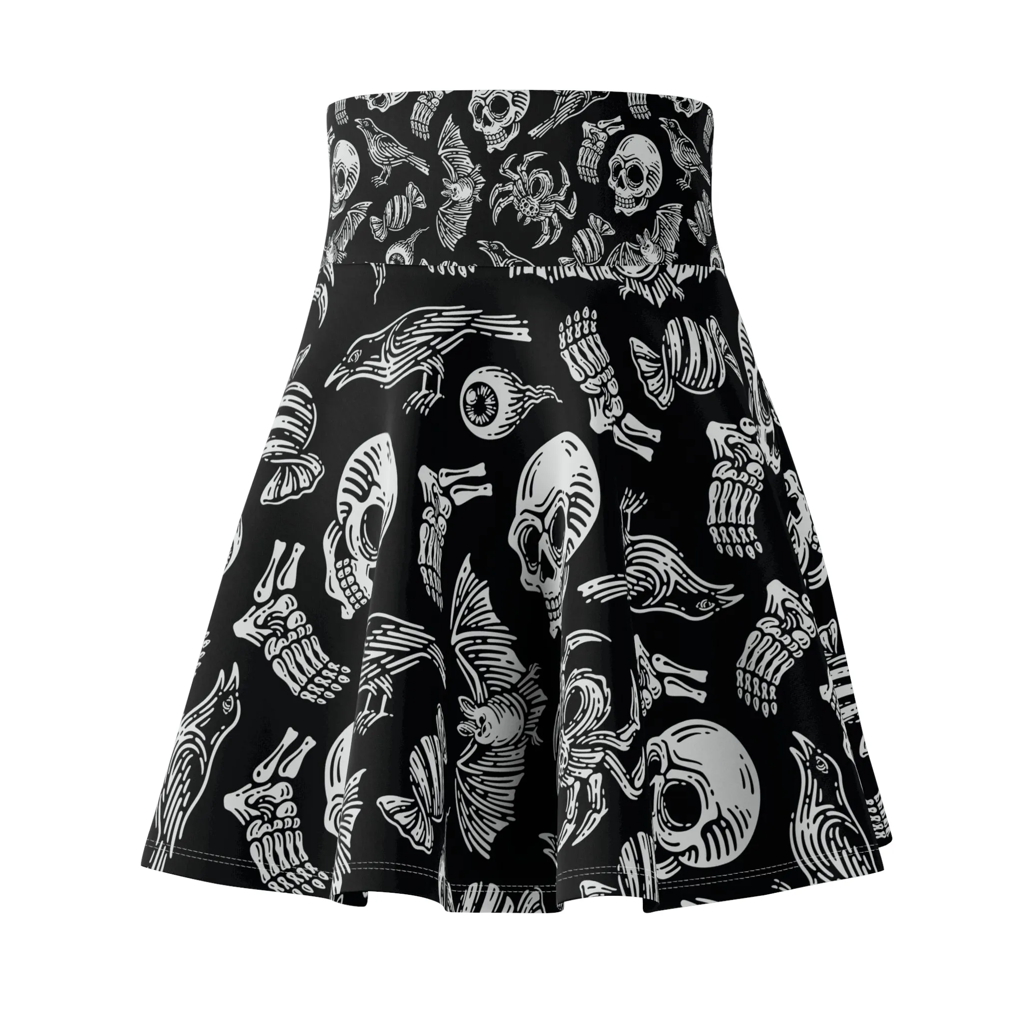 Spooky Halloween Skater Skirt