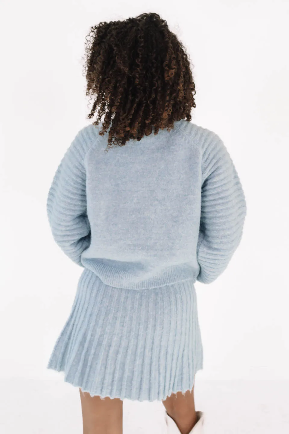 Stay Cozy Sweater - Blue