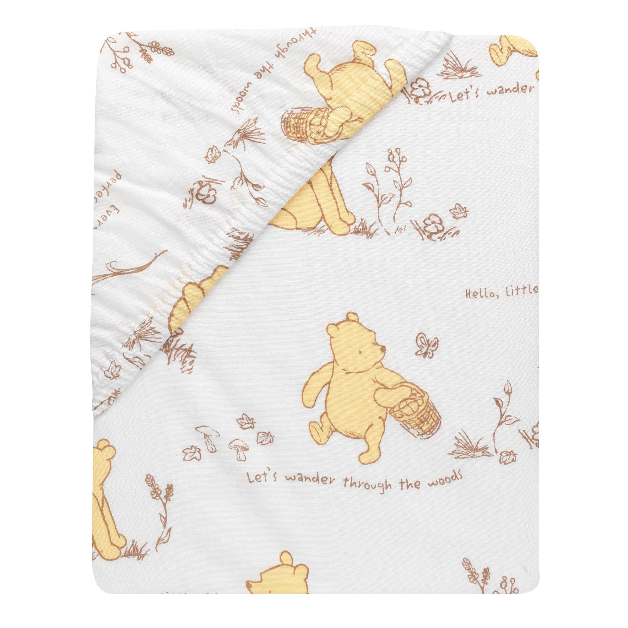 Storytime Pooh 3-Piece Crib Bedding Set