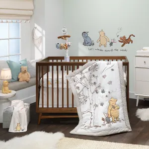 Storytime Pooh 3-Piece Crib Bedding Set