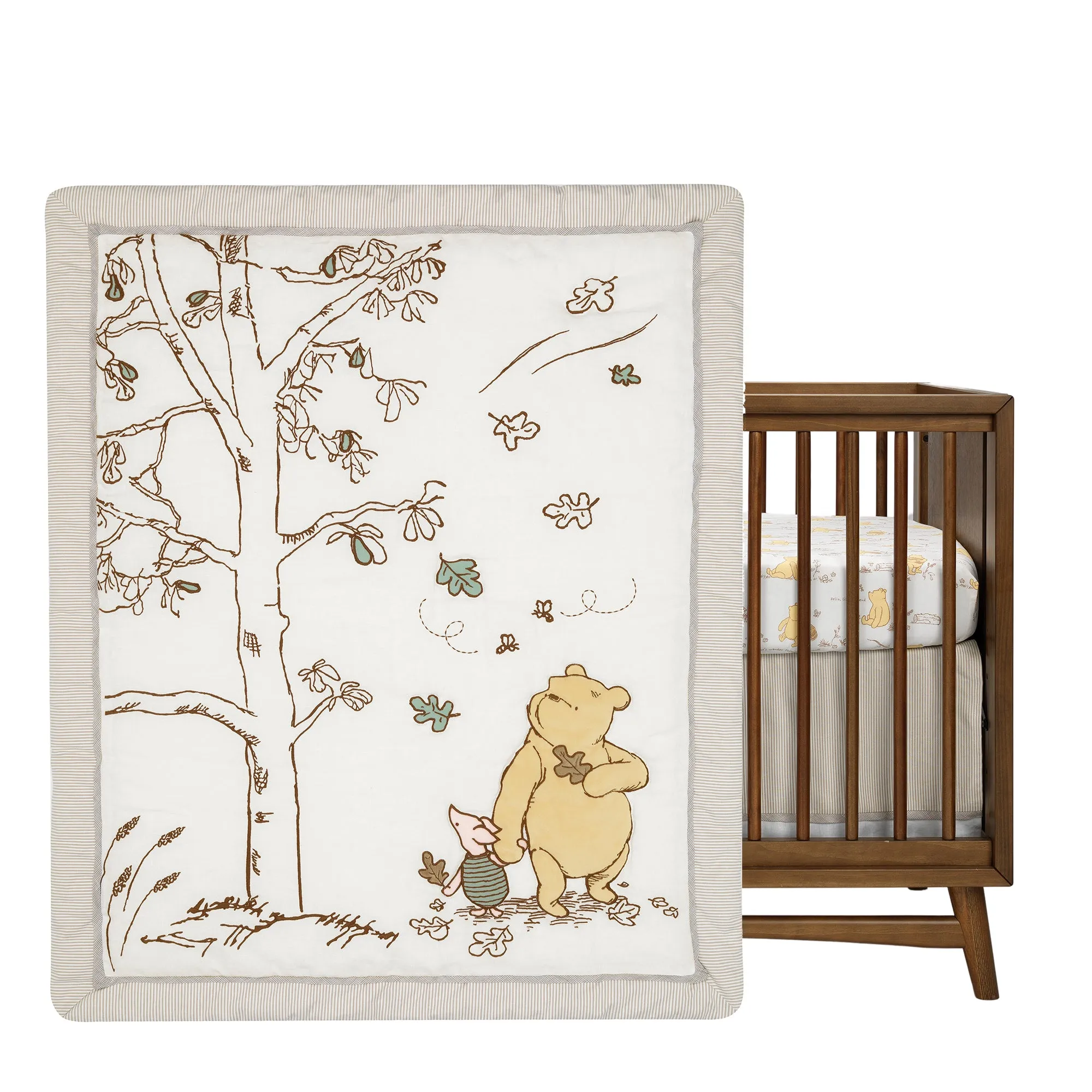 Storytime Pooh 3-Piece Crib Bedding Set